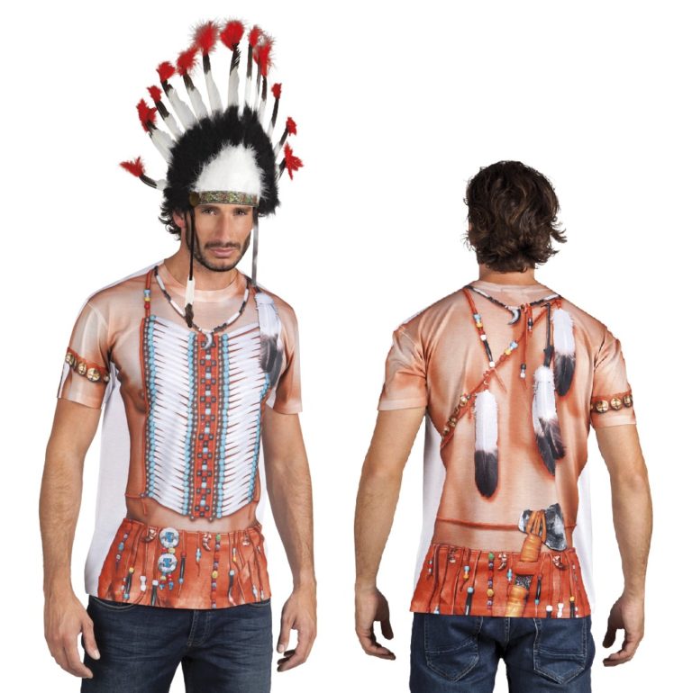 Fotorealistisch shirt Indian