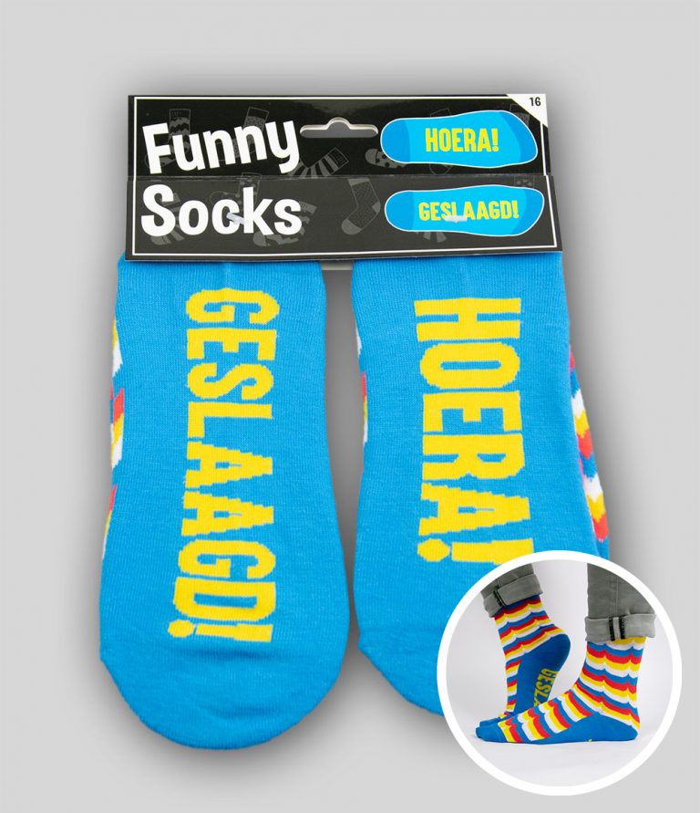 Funny socks geslaagd
