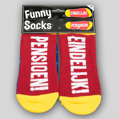 Funny socks pensioen
