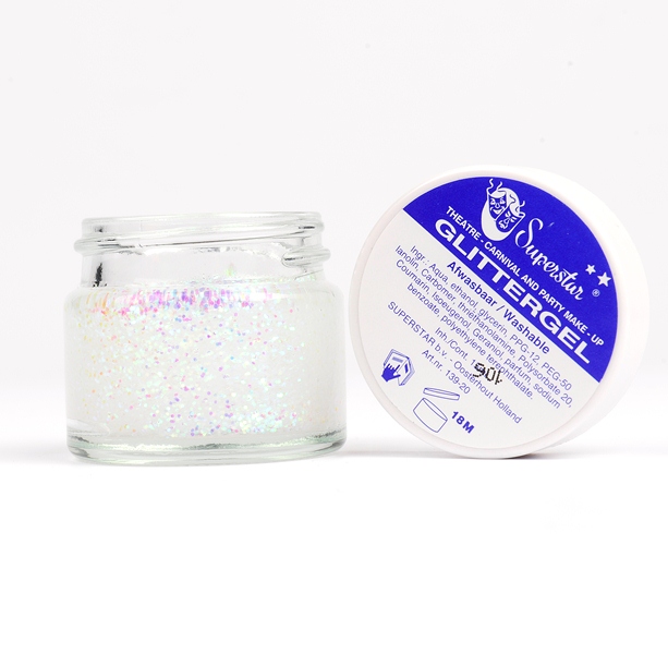 Glittergel parelmoer 15ml