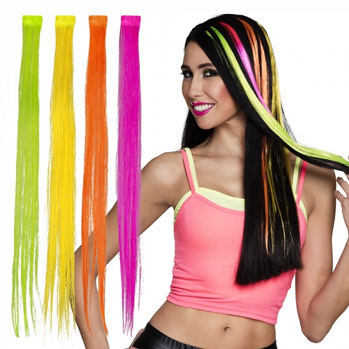 Hairextensions neon
