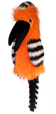 Handpop 45cm vogel Hippe hop