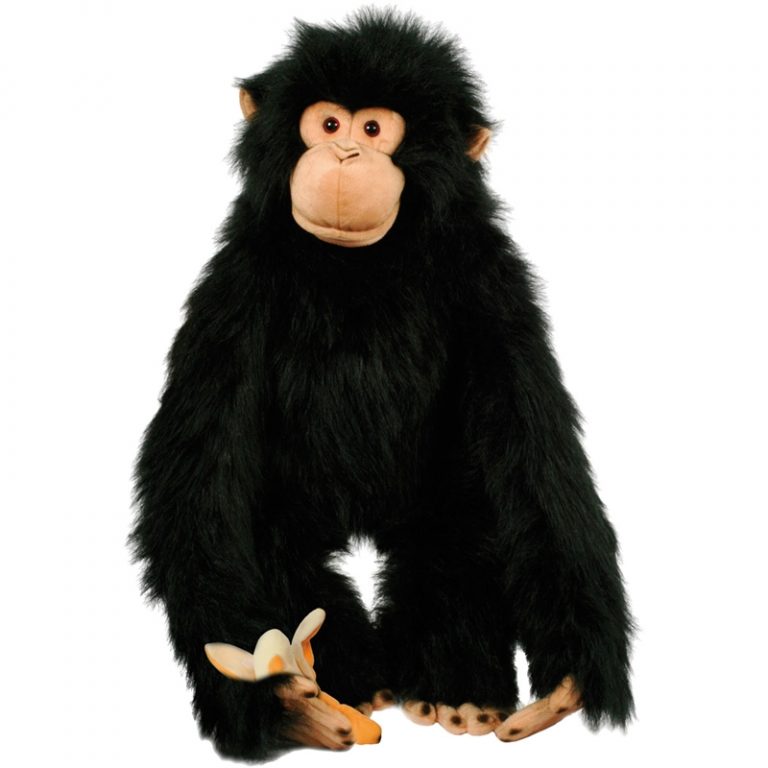 Handpop 80cm Chimpansee
