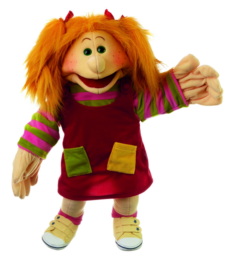 Handpop 65cm Lilabel zonder snottebel