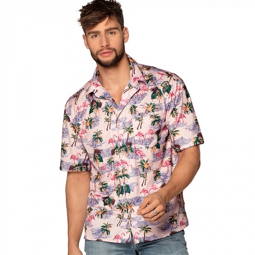 Hawaii blouse Flamingo - Extra Extra Large