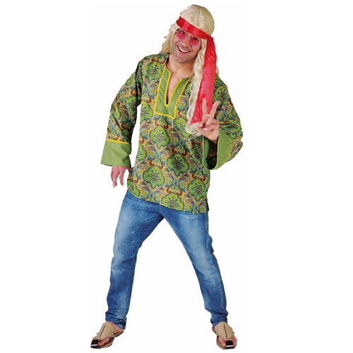 Hippie shirt man summer of love S