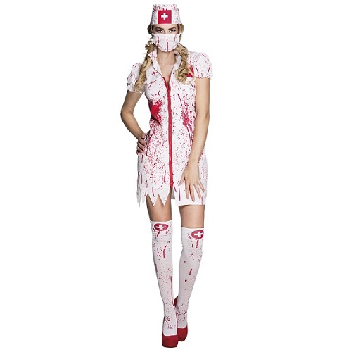 Horror nurse kostuum