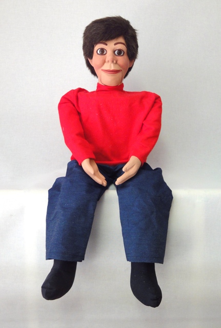 Buikspreekpop 80cm Robby van Jerry Lane
