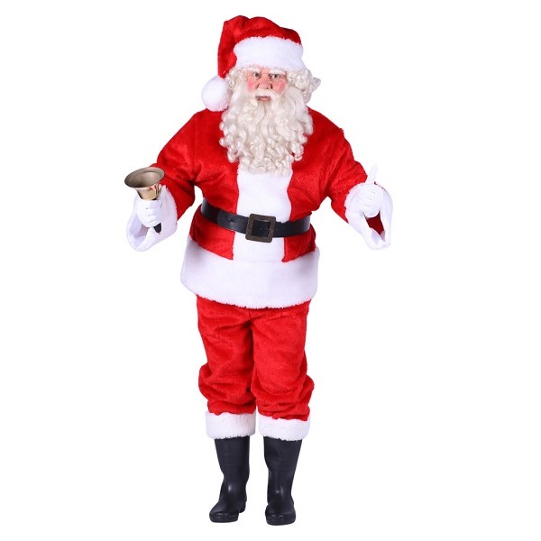Kerstmanpak pluche