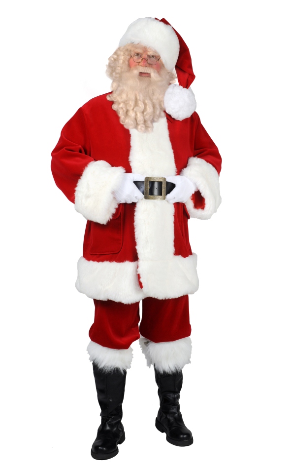Kerstmanpak wol/katoen - Large