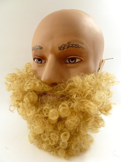 Korte baard blond
