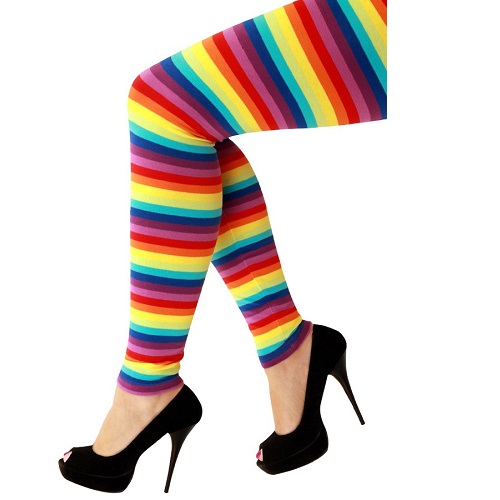 Legging regenboog maat M/L