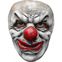 Masker clown grauw