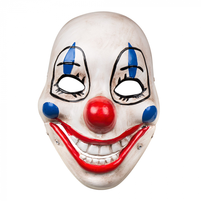 Masker scary clown beweegbare kaak