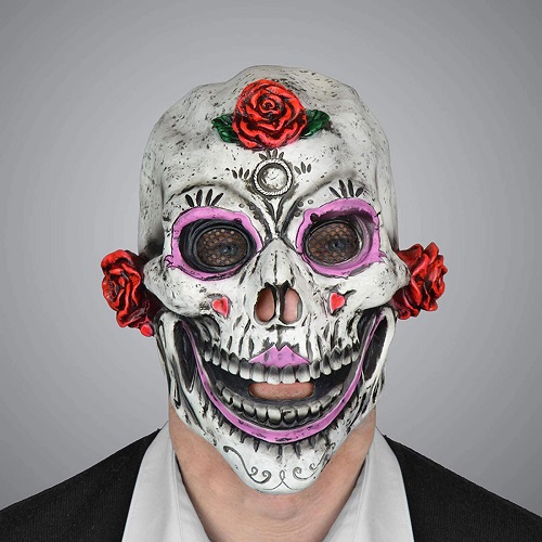 Masker sugar skull Catarina