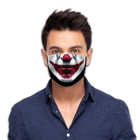 Mondkapje Scary clown