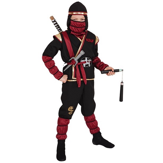 Ninja kostuum kind luxe - 152/164
