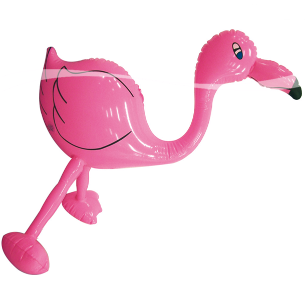 Opblaas Flamingo