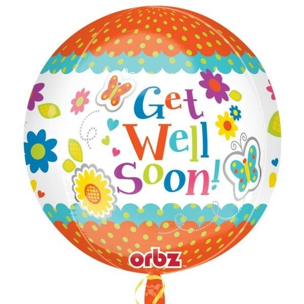 Orbz ballon get well soon! 43cm