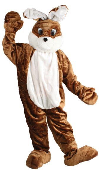 Paashaas pak luxe mascotte bruin