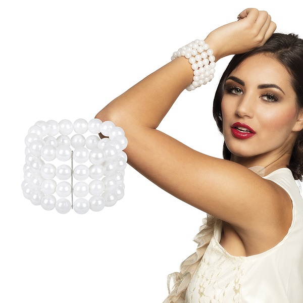 Parelarmband flapper
