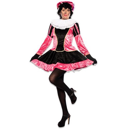 Pietjurkje met petticoat roze L