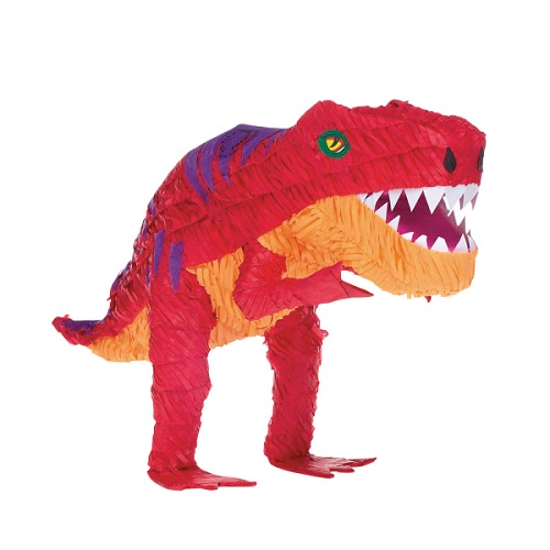 Pinata Dinosaurus T-Rex rood