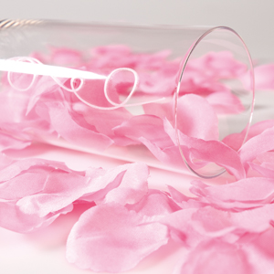 Rozenblaadjes roze