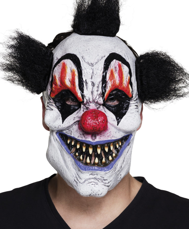 Scary clown masker
