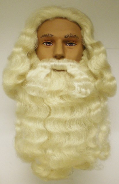 Sinterklaas baard + pruik buffel Tho-Bo-Yak