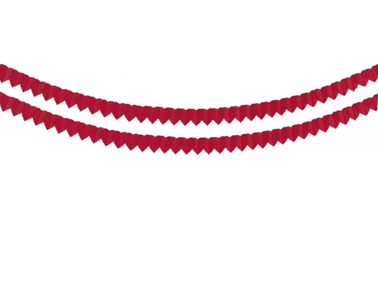 Slinger hart rood klein 2 stuks