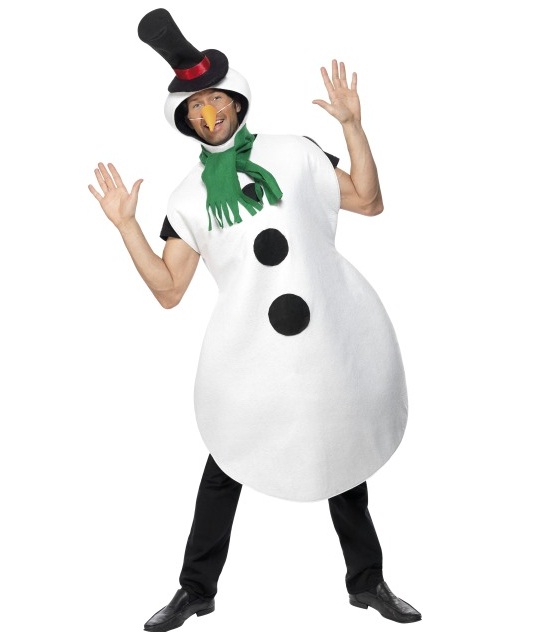 overhemd viel gebrek Sneeuwpop kostuum