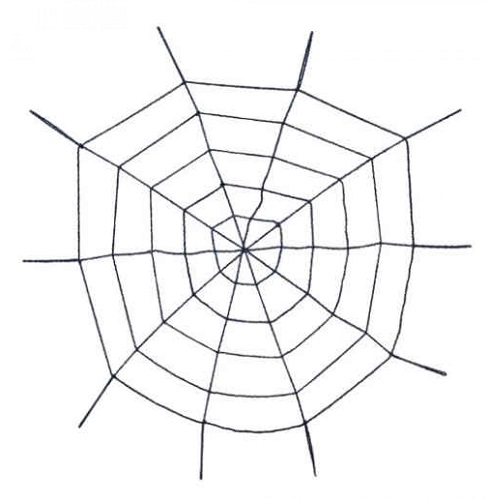 Spinnenweb 100cm