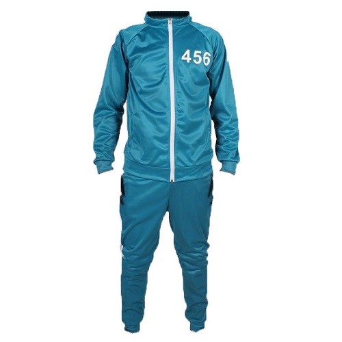 Squid game deelnemer trainingspak groen - Extra Extra Large