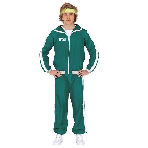 Squid game deelnemer trainingspak heren 54-56 Extra Large