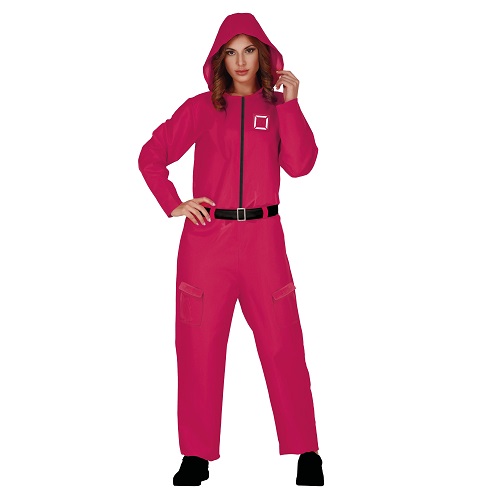 Squid game kostuum vrouw met logo - Small 36-38