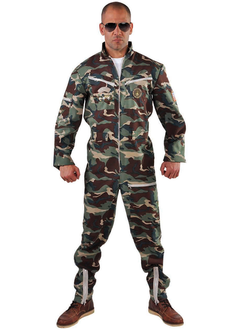 Straaljagerpiloot camouflage
