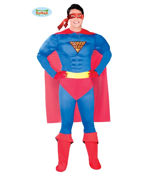 Superhero kostuum volwassen - M