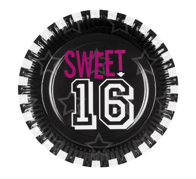 Sweet 16 bordjes