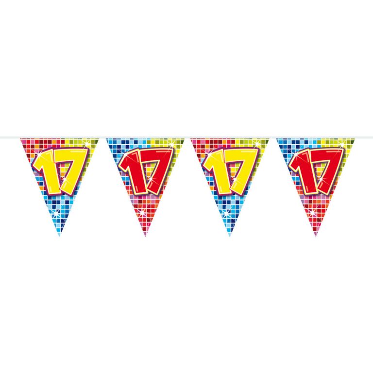 Vlaggenlijn 17 jaar blocks