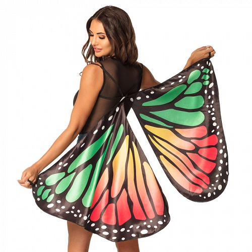 Vleugels vlinder 83x130cm