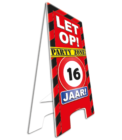 Warning sign 16