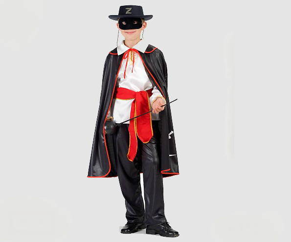 Zorro kostuum kind - 116